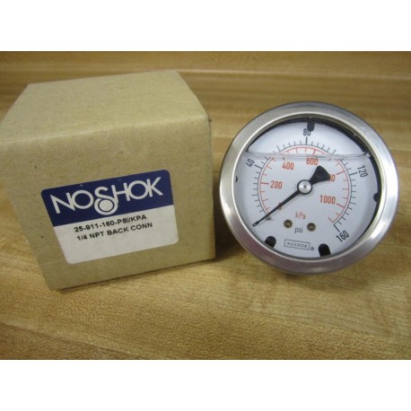 Noshok 25-911-160-PSIKPA Pressure Gauge 25911160PSIKPA