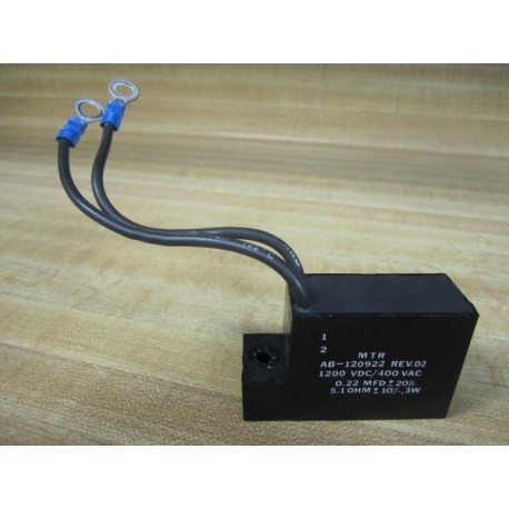MTR AB-120922 Capacitor AB120922 W-Terminal Rings (5.1 OHM) - Used