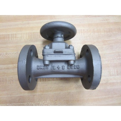 S+S DN25 OnOff Valve GG25 - New No Box