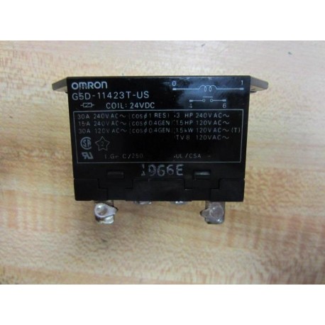 Omron G5D-11423T-US Relay G5D11423TUS No Wires - Used