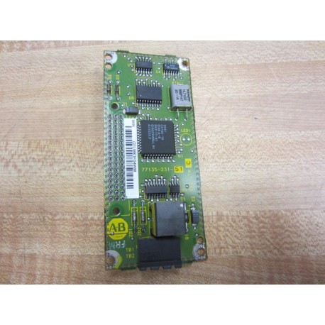 Allen Bradley 77135-231-51 Communication Card 7713523151 Rev.C - Used