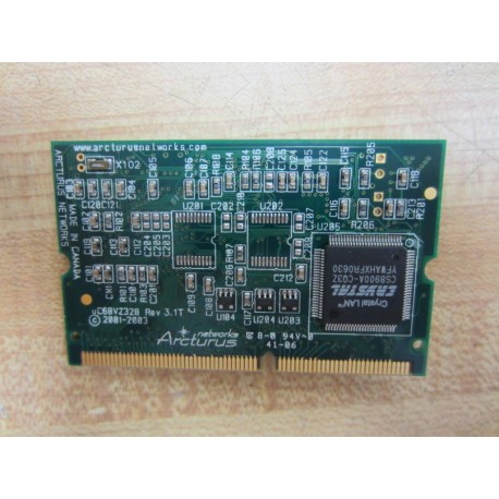 Arcturus Networks UC68VZ328 Microprocessor Module Rev 3.1T - New No Box