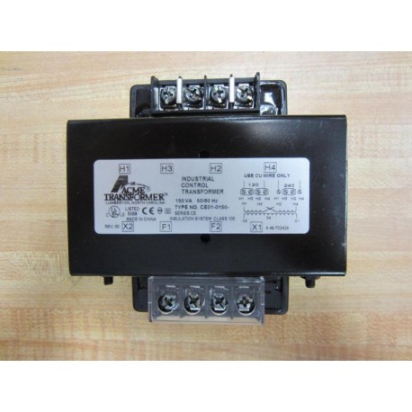 Acme Transformer CE01-0150 Control Transformer CE010150 - Used