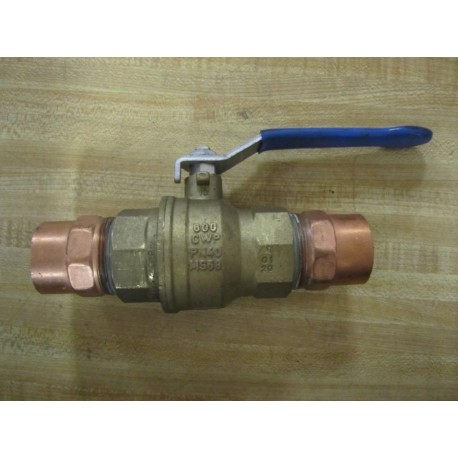 Jamesbury 1-12" 600 CWP Ball Valve - Used