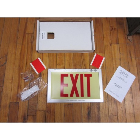 Isolite PH-D-R-BA-SW Exit Sign PHDRBASW