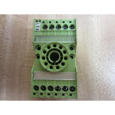 Multi Comat CS-11 Relay Socket CS11 - Used