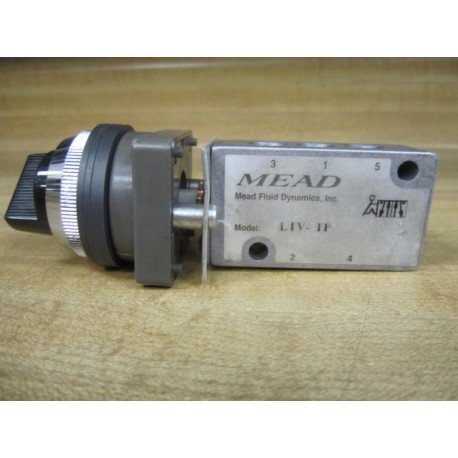 Mead Fluid Dynamics LTV-TP Air Control Valve Switch LTVTP - New No Box