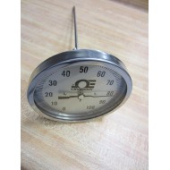 Omega 0-100°F Thermometer - New No Box