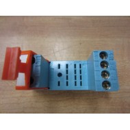 Releco E92191 Relay Socket Blue - Used