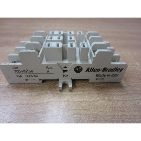 Allen Bradley 700-HN154 Relay Socket 700HN154 - Used