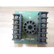 Action Pak MO11 Relay Socket M011 - Used