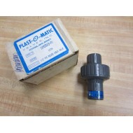 Plast-O-Matic CKM050VS-PV PVC Molded Check Valve CKM050VSPV