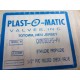 Plast-O-Matic CKM050EPS-PV PVC Molded Check Valve CKM050EPSPV