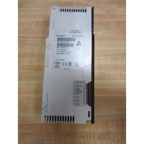 Schneider 140-CPS-114-10 Power Supply 140CPS11410 - Parts Only