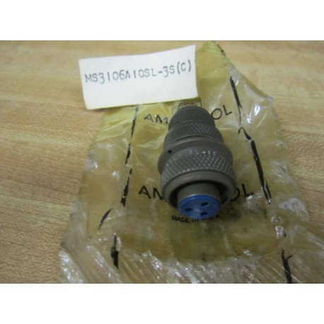 Amphenol MS-3106A-10SL-3S(C) Circular Connector MS3106A-10SL-3S