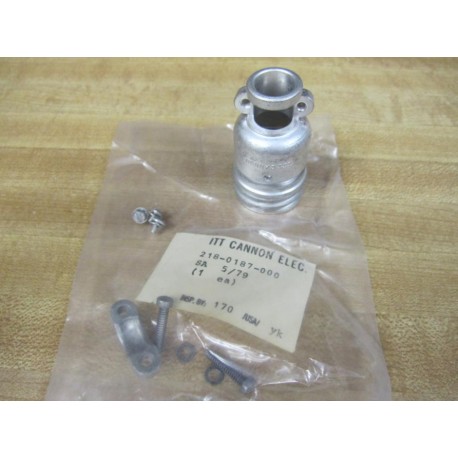 ITT Cannon Electric 13GK8-22C12 Receptacle Connector 218-0187-000