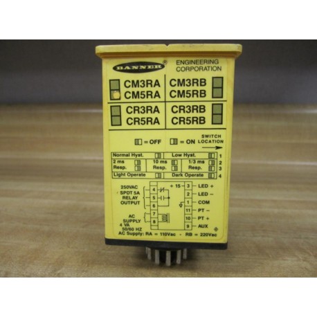 Banner CM5RA Module 26418 - Used