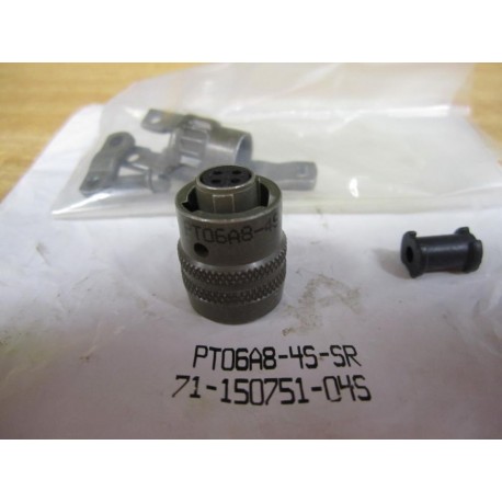 Amphenol PT06A8-4S-SR Circular Connector PTO6A84SSR