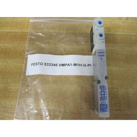 Festo 533345 Solenoid Valve VMPA1-M1H-G-PI - New No Box