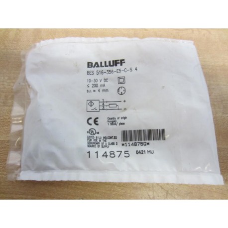 Balluff BES 516-356 E5-C-S4 Sensor BES516356E5CS4