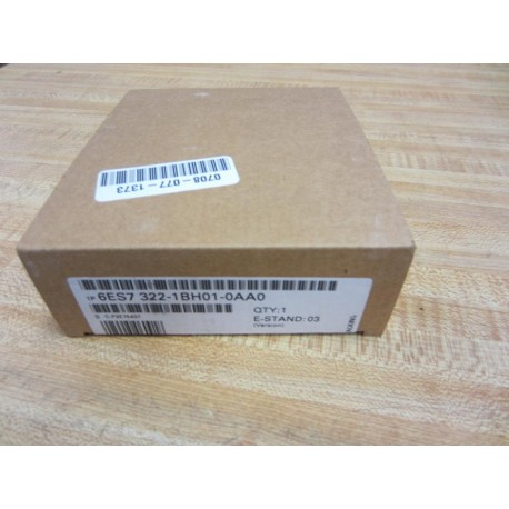 Siemens 6ES7322-1BH01-0AA0 Module 6ES73221BH010AA0 Factory Sealed