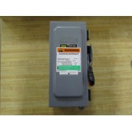Square D H361AWK Disconnect Safety Switch Series: F1 - Used