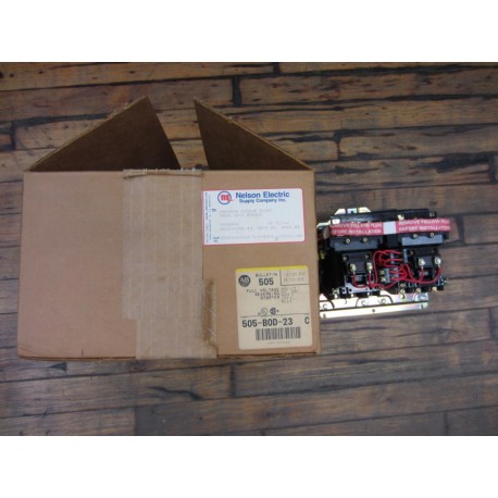 Allen Bradley 505-BOD-23 Reversing Starter 505B0D23 Series C