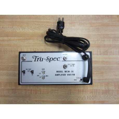 Tru-Spec MCM-30 Amplifier MCM30 - Used