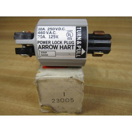 Arrow Hart AH23005 Power Lock Armored Plug