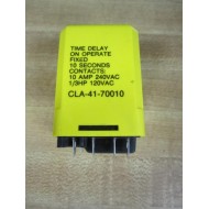 Potter & Brumfield CLA-41-70010 Time Delay Relay CLA4170010 - Used