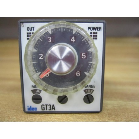 Idec GT3A-3AF20 Electronic Timer Relay GT3A3AF20 - Used