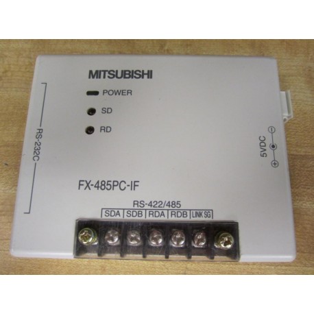 Mitsubishi FX-485PC-IF Converter FX485PCIF - Used