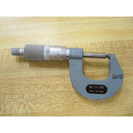 Mitutoyo 115-253 115253 Micrometer - New No Box