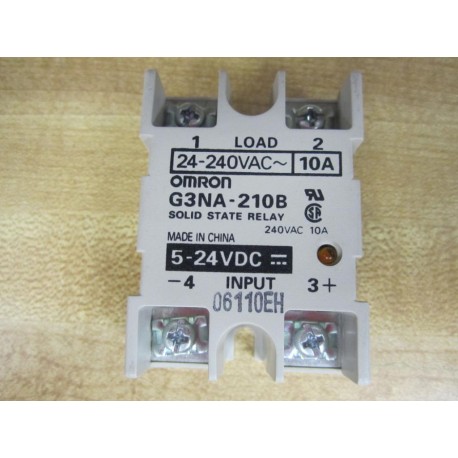 Omron G3NA-210B Relay G3NA210B 5-24VDC Input - Used
