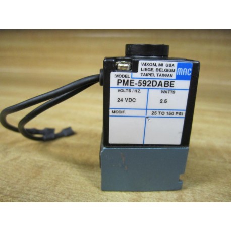 Mac Valves PME-592DABE Pilot Valve PME592DABE - New No Box