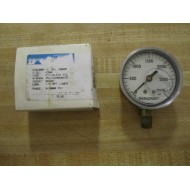 Ashcroft 63W3005 HL 02L 3000 Pressure Gauge