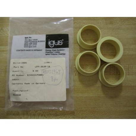 IGUS LFM-3539-16 Polymer Bearing Bag Of 4