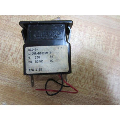 NRPAX R11-3-1.00A-B101EV-S OnOff Switch R113100AB101EVS - Used