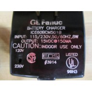 GE Fanuc IC660BCM501B Battery Charger - Used