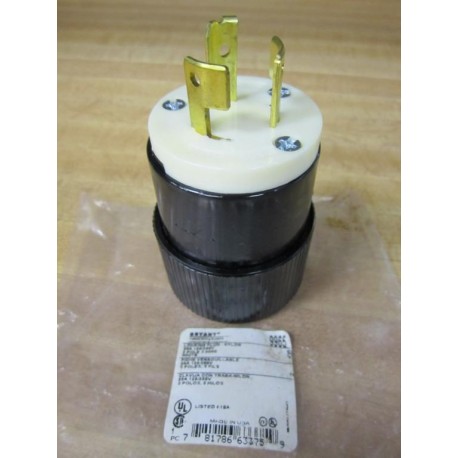 Bryant 9965 Nylon Locking Plug 3Pole