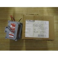 Killark FXS-2C Tumbler Switch 2-Pole FXS2C