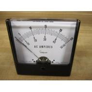 Simpson 03220 Model 1357 AC Amperes Meter Dual Range - New No Box