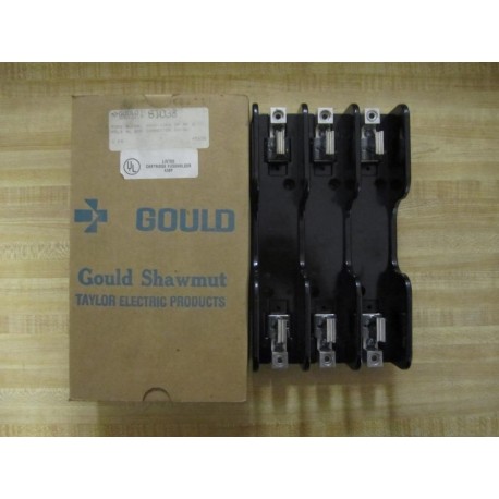 Gould 61038 Shawmut Fuse Block CU-AL