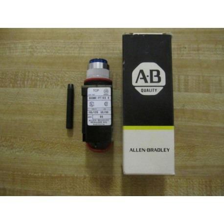 Allen Bradley 800MR-PT16BS Blue Pilot Light 800MR-PT16S