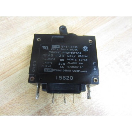 Izumi NRAS 1121F Circuit Protector - Used