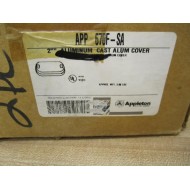 Appleton APP 670F-SA Aluminum Covers (Pack of 5)