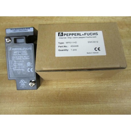 Pepperl + Fuchs 454448 Photoelectric Sensor MPS11HD