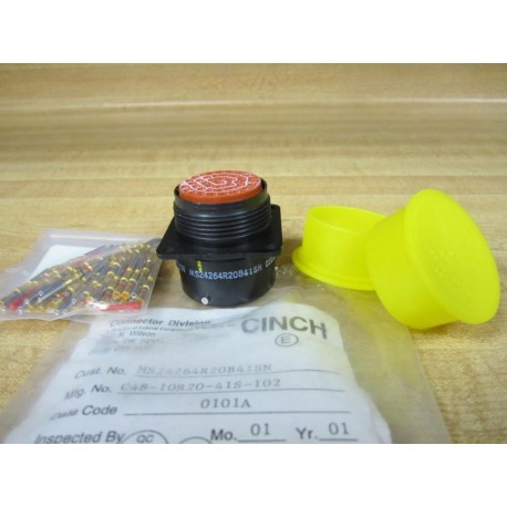 Cinch C48-10R20-41S-102 Connector MS24264R20B41SN WSocket Contacts