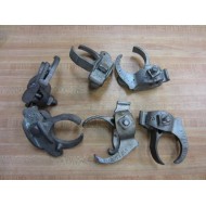 Steel City EC-2 EC2 Pack Of 6 Edge Clamps Pipe Beam - 2" - New No Box