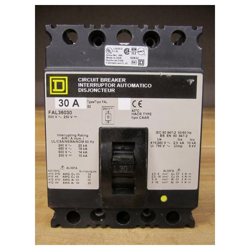 Square D FAL36030 Industrial Control System for sale online